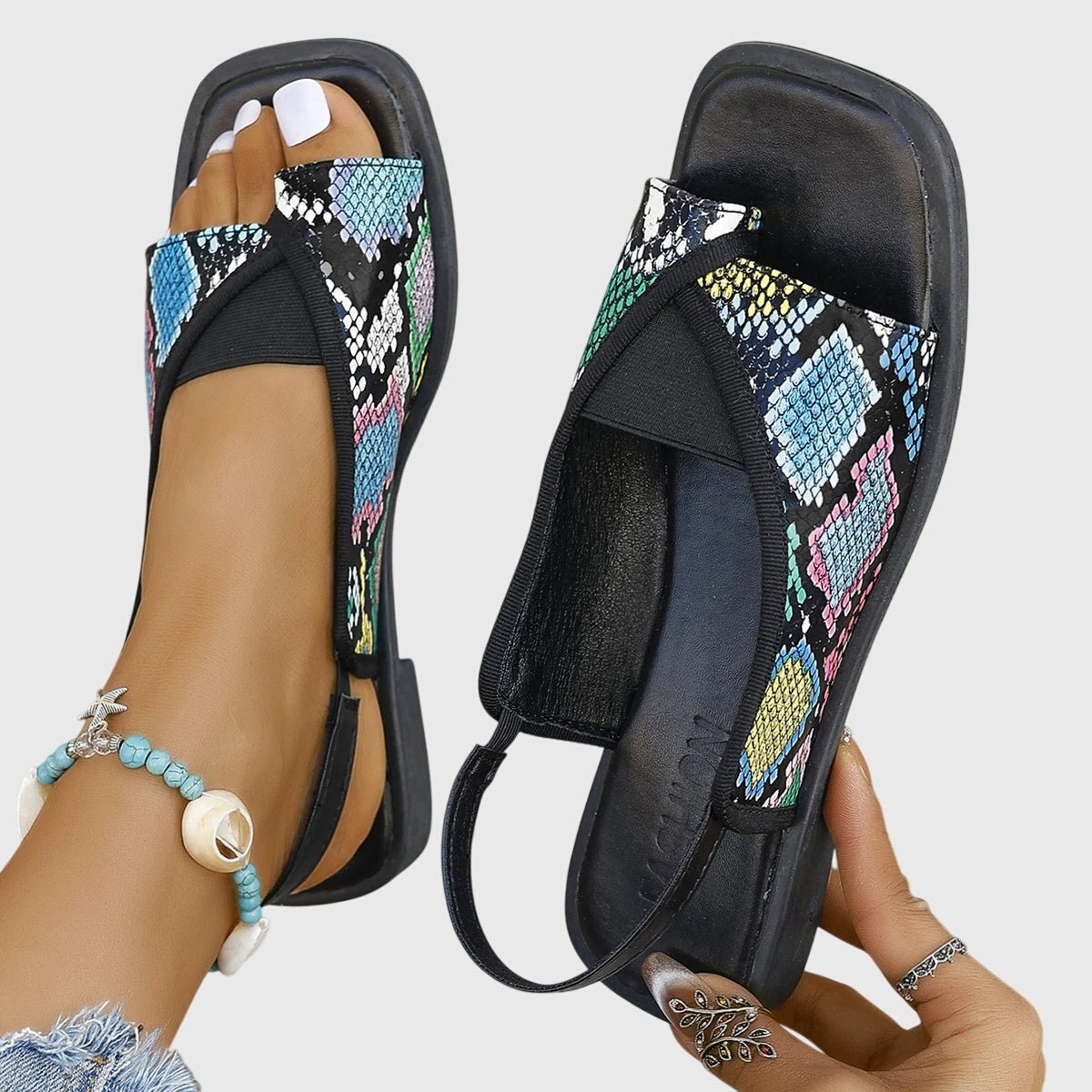 Luna – Ortopædiske sandaler med solid svangstøtte