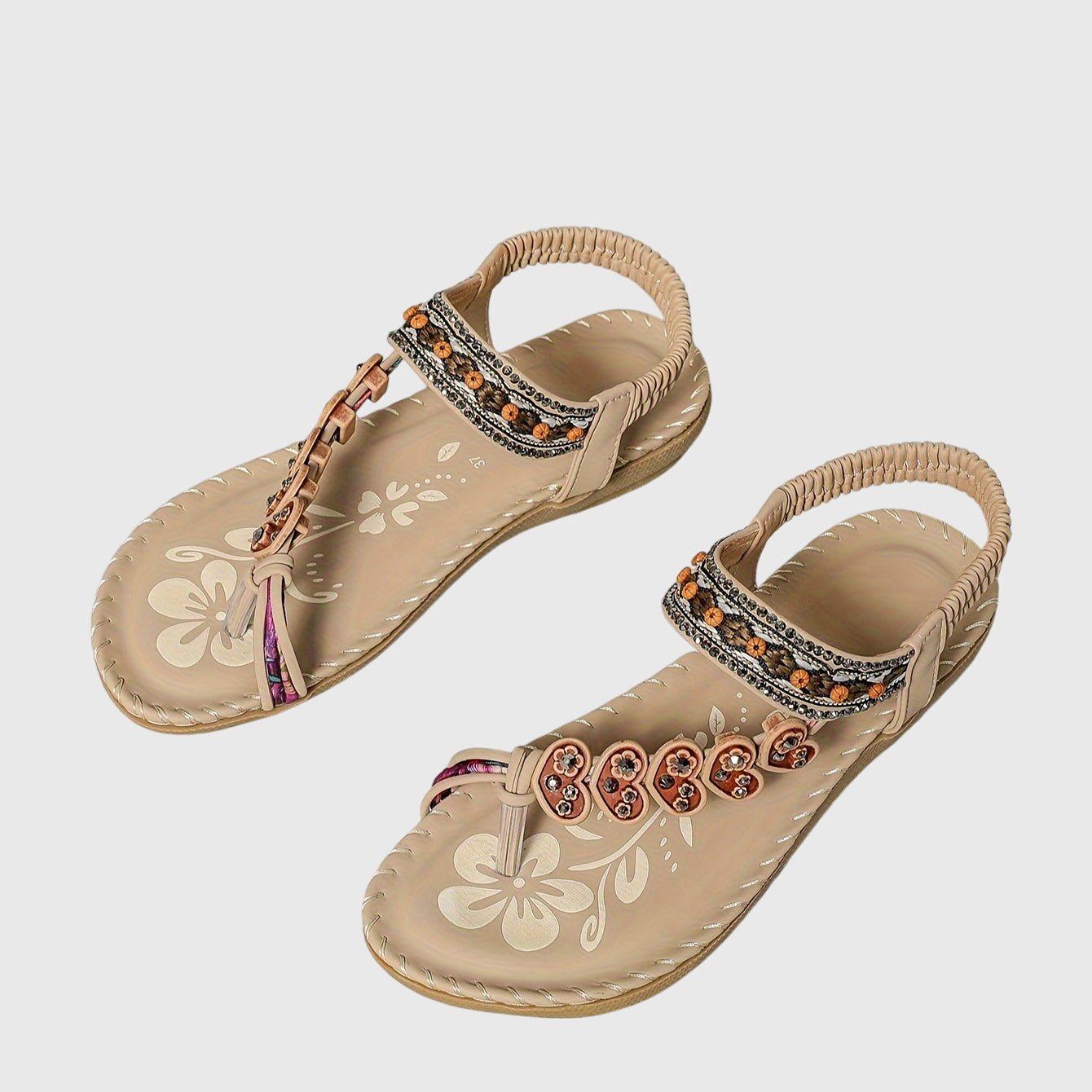 Gertrud – Sandaler med elegant hæl og god balance
