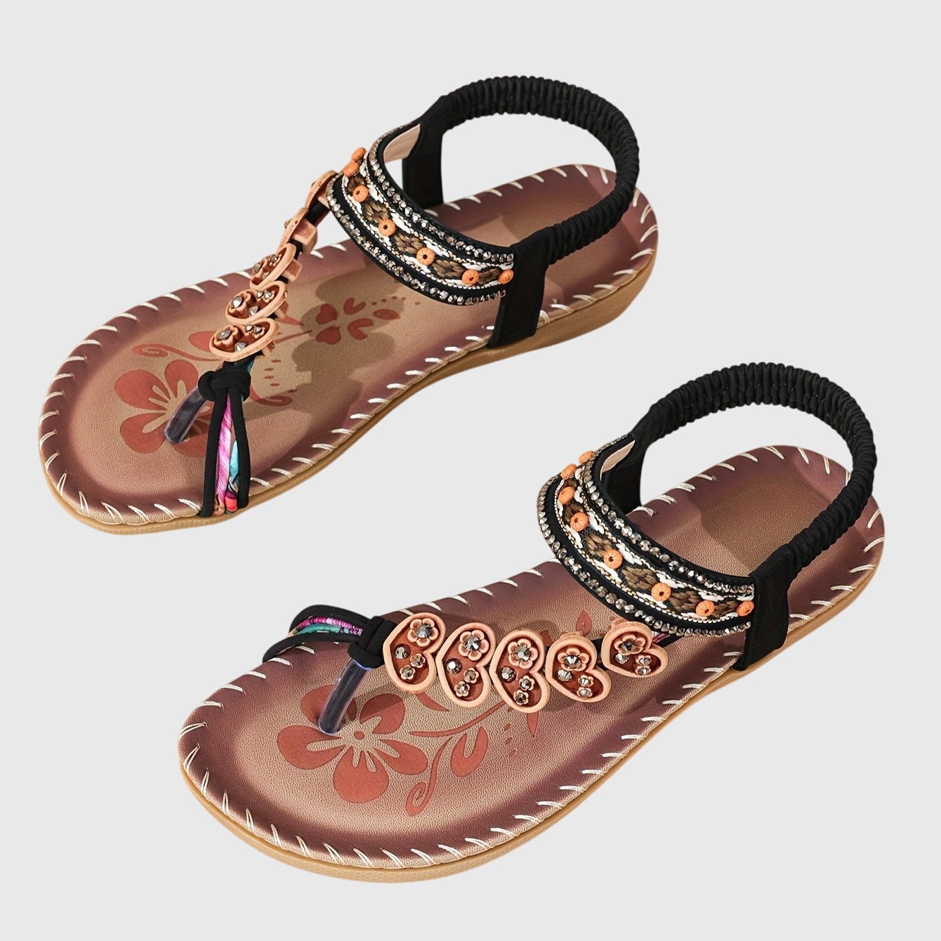 Gertrud – Sandaler med elegant hæl og god balance