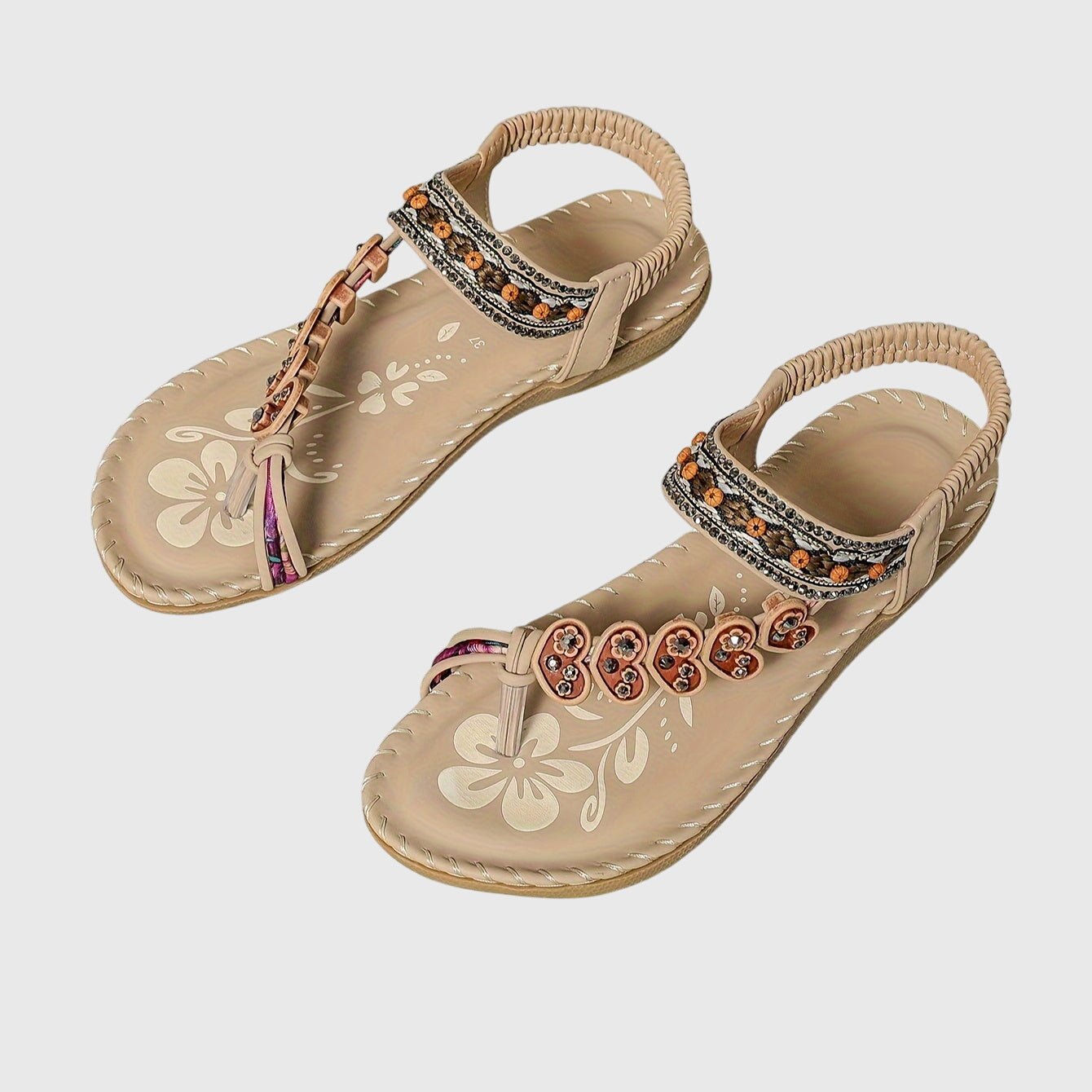 Gertrud – Sandaler med elegant hæl og god balance