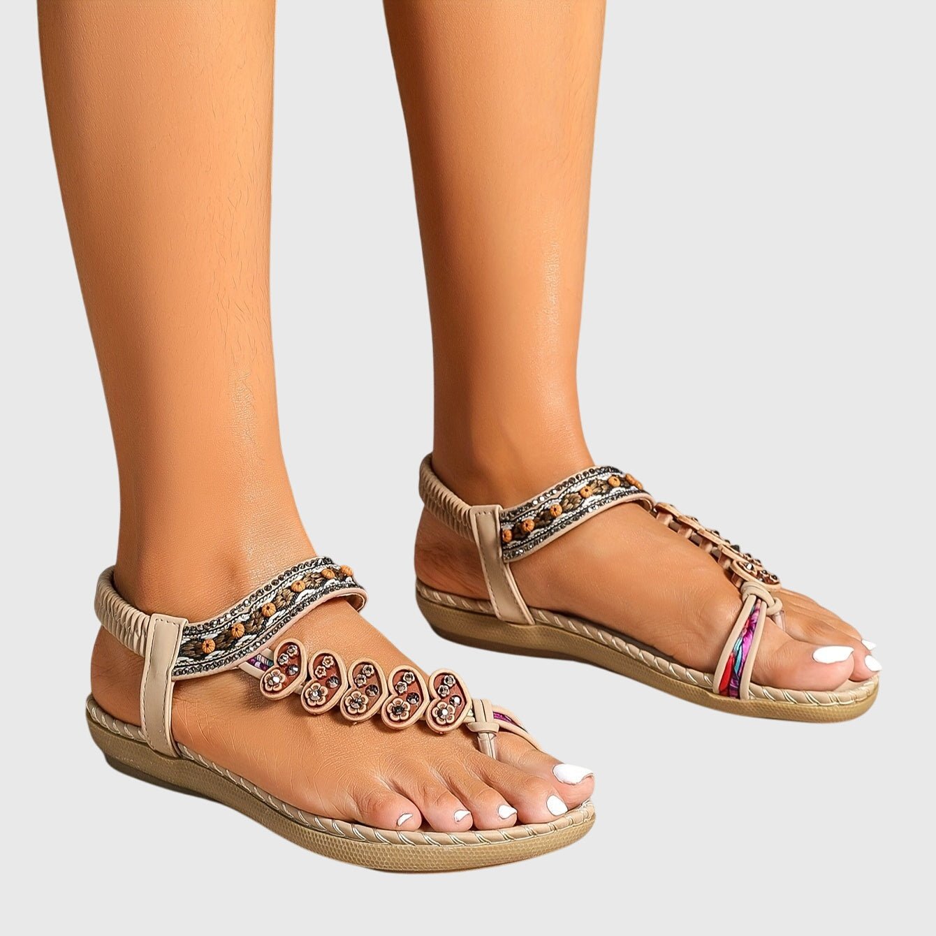 Gertrud – Sandaler med elegant hæl og god balance