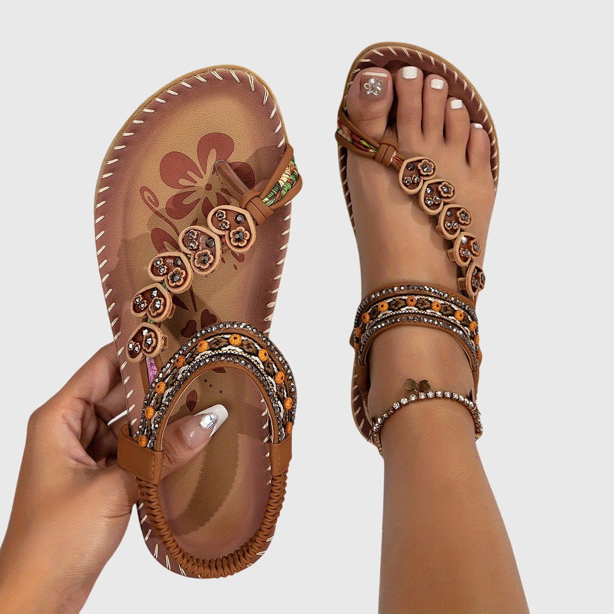 Gertrud – Sandaler med elegant hæl og god balance