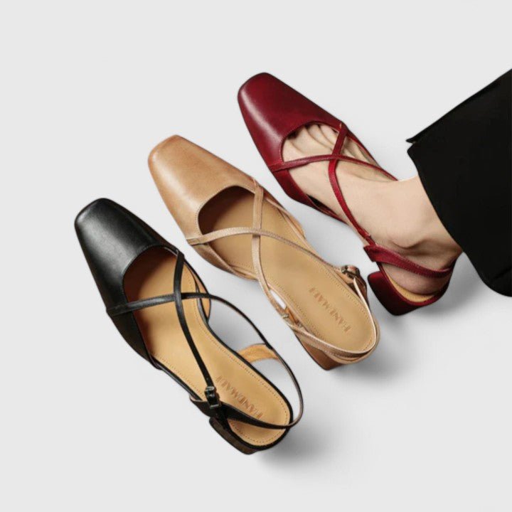 Mikaela – Lette sommersandaler med farverigt design