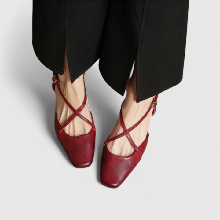 Mikaela – Lette sommersandaler med farverigt design