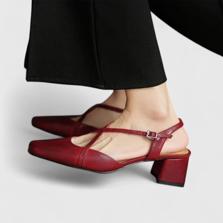 Mikaela – Lette sommersandaler med farverigt design