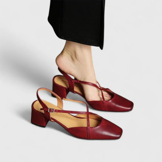 Mikaela – Lette sommersandaler med farverigt design