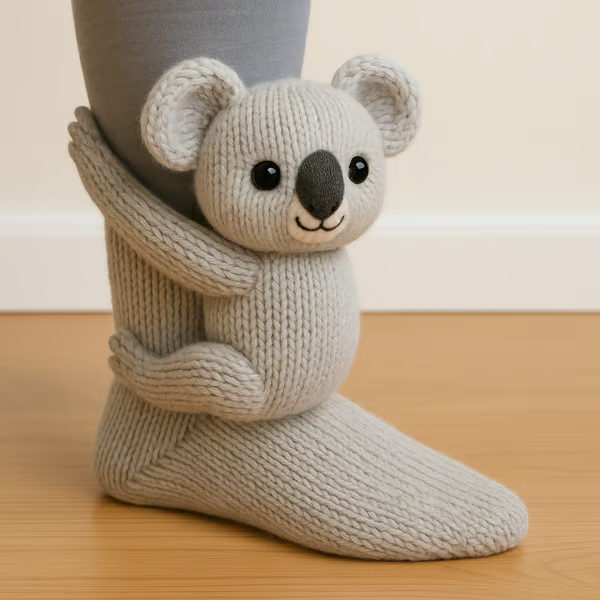 Milo – Sjove koala-sokker med nuttet design