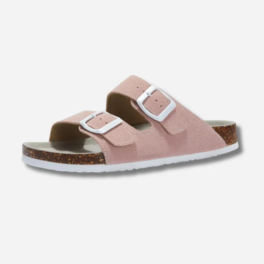 Lette flip-flop sandaler i sommerfarvede nuancer