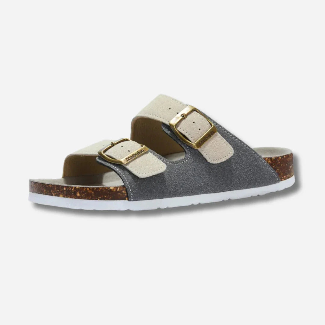 Lette flip-flop sandaler i sommerfarvede nuancer