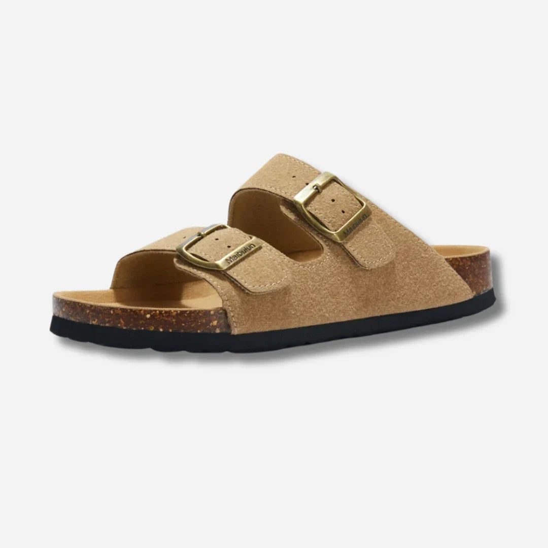 Lette flip-flop sandaler i sommerfarvede nuancer