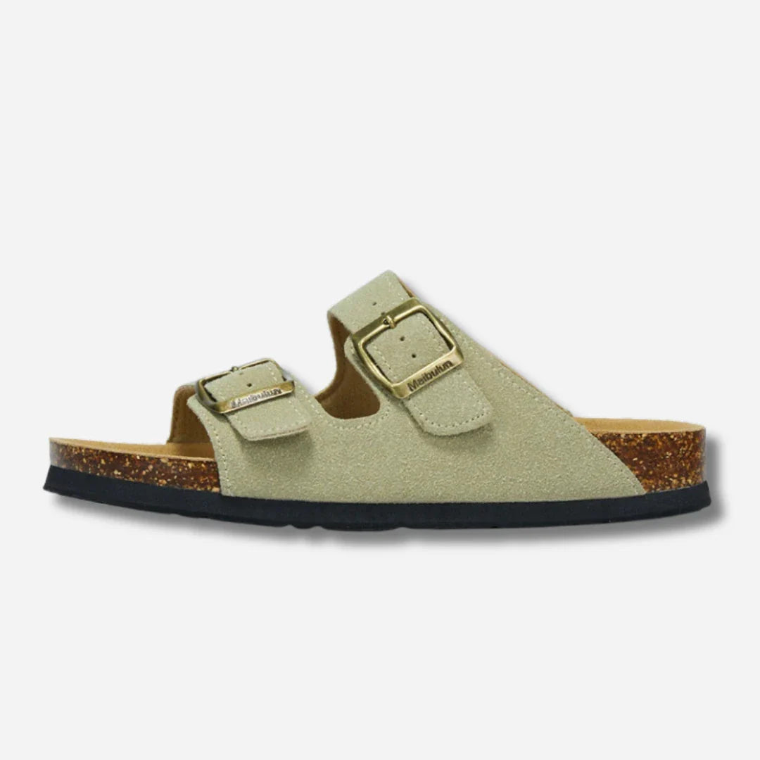 Lette flip-flop sandaler i sommerfarvede nuancer