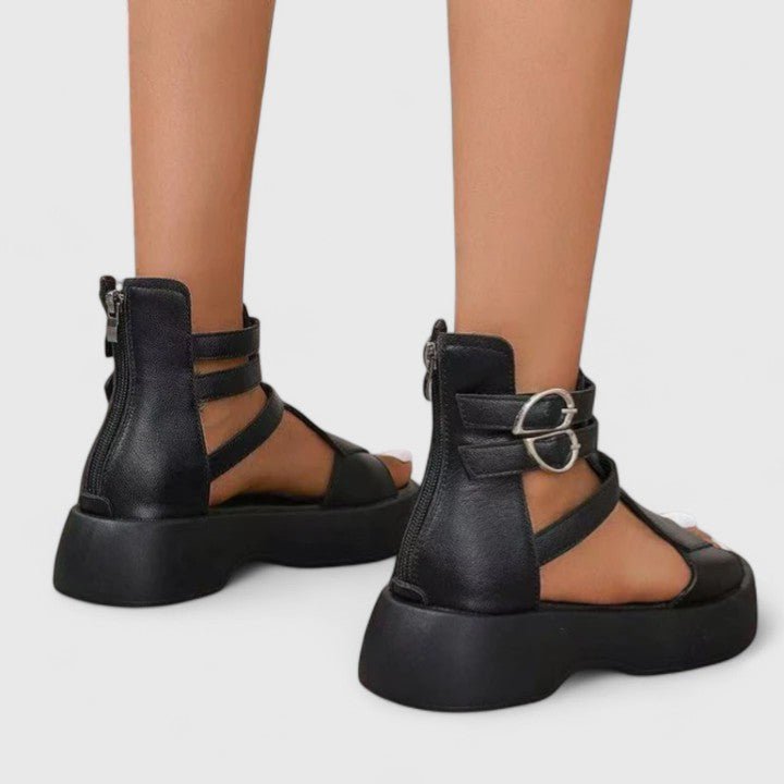 Mona – Sandaler med sporty rem og god støtte