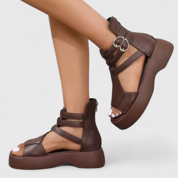 Mona – Sandaler med sporty rem og god støtte