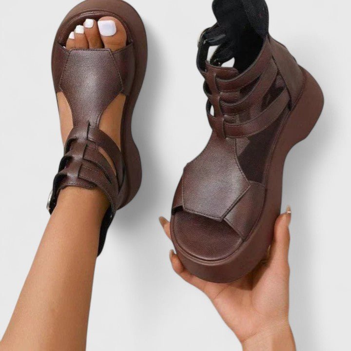 Mona – Sandaler med sporty rem og god støtte