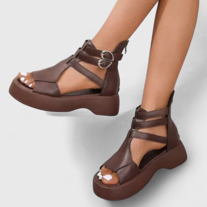 Mona – Sandaler med sporty rem og god støtte