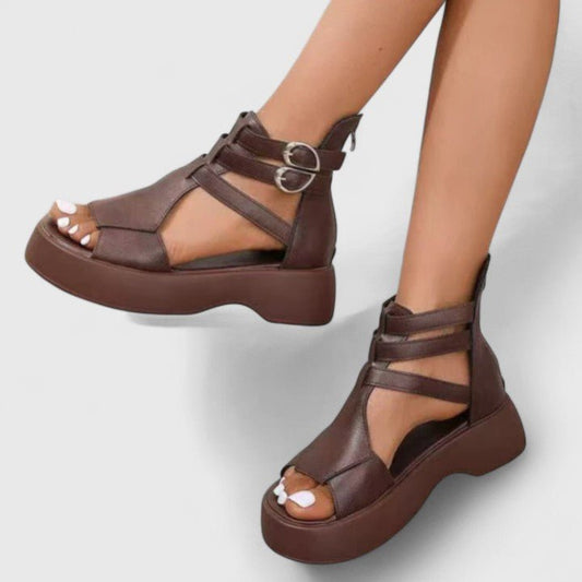 Mona – Sandaler med sporty rem og god støtte
