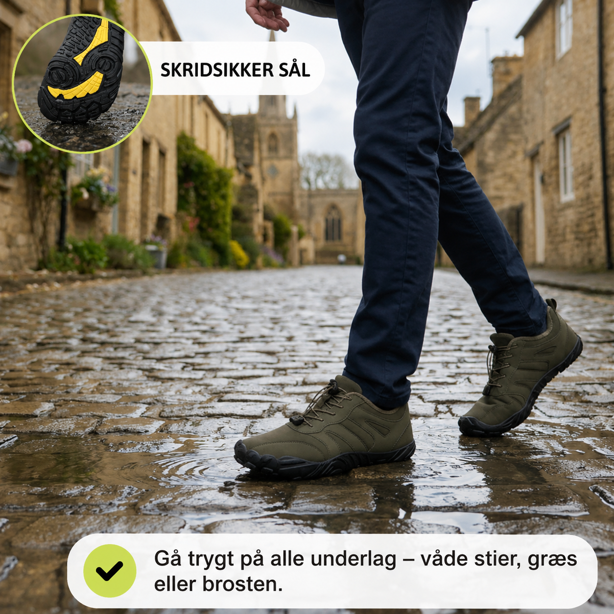 Vandafvisende Barfodssko til Mænd og Kvinder – Komfortable Minimalistiske Sko til Hverdag og Gåture