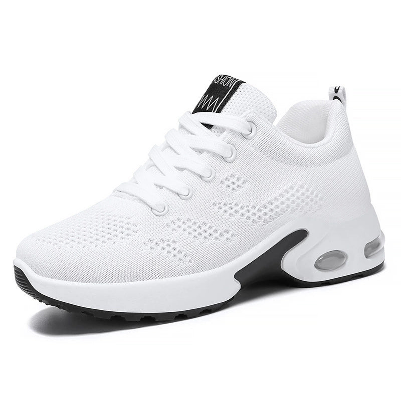 OrthoStep Hvid – Ergonomiske sneakers i hvid farve