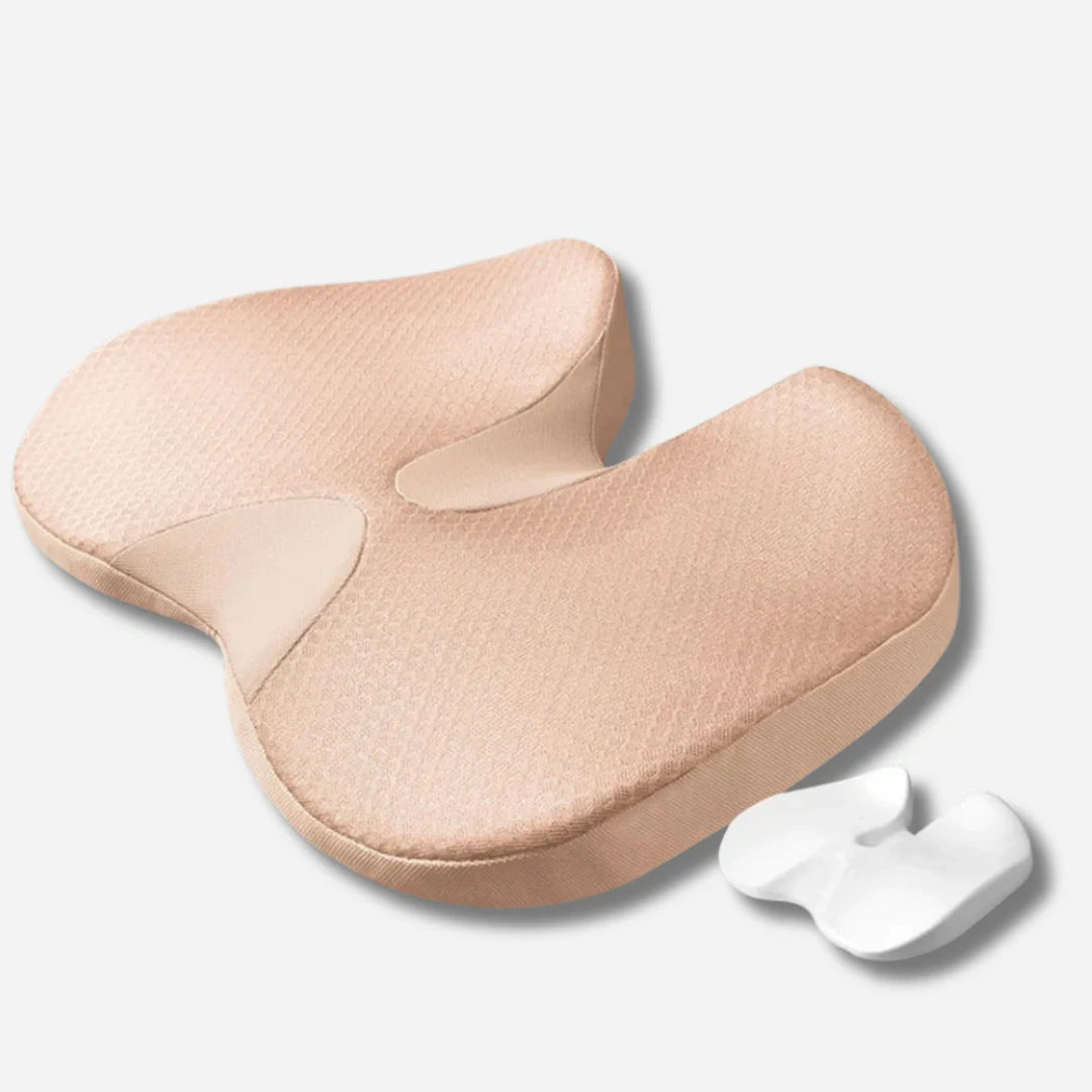 Ergonomisk hukommelsesskum siddepude til halebenet
