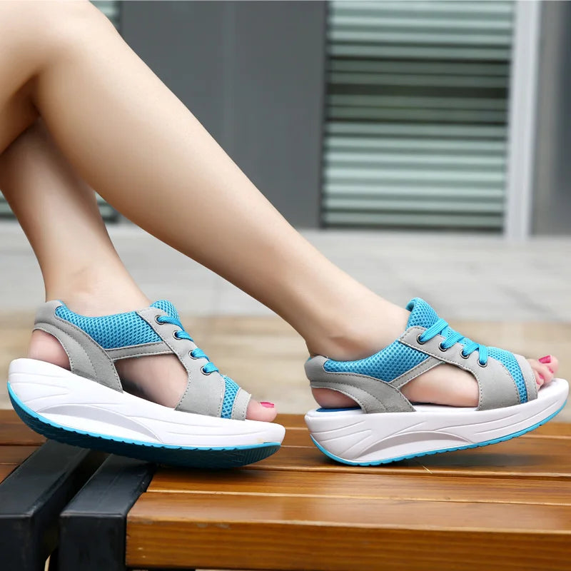 Moderne platform sneakers til kvinder med chunky look