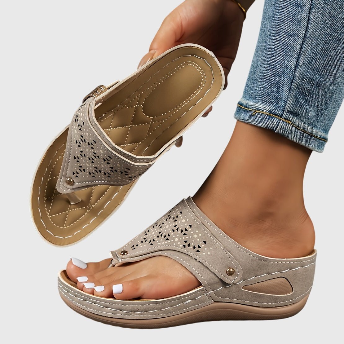 Sidsel – Elegante sandaler med god komfort