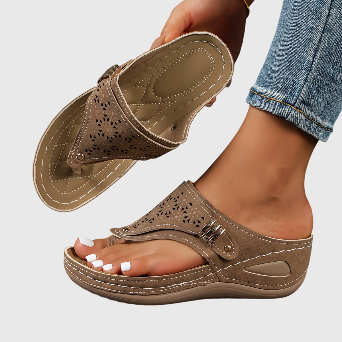 Sidsel – Elegante sandaler med god komfort