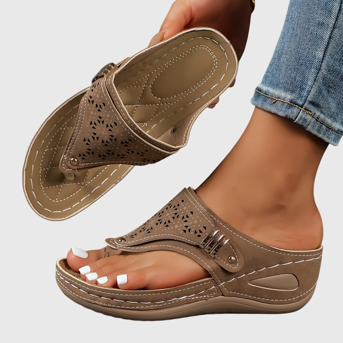 Sidsel – Elegante sandaler med god komfort