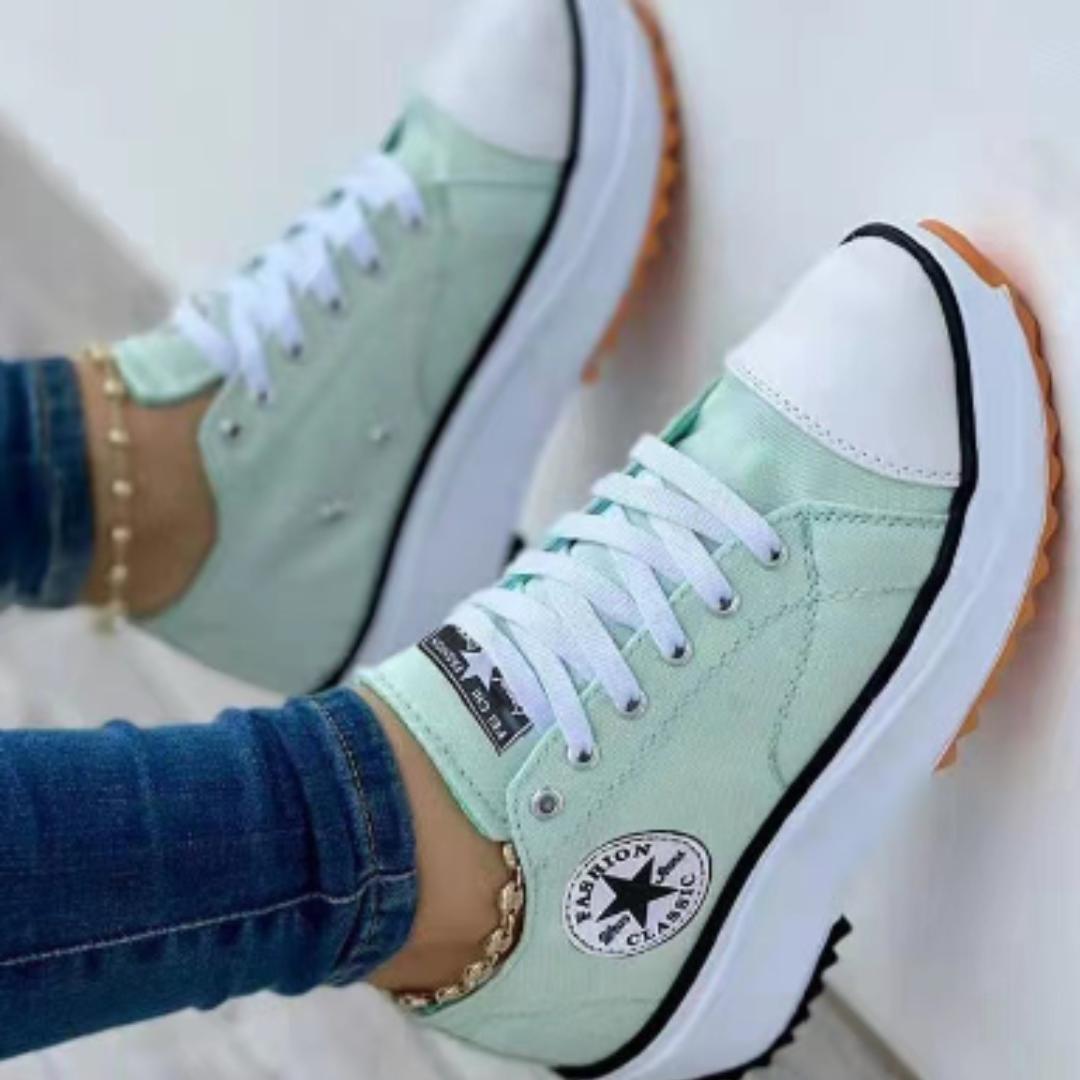Komfortable modesneakers til kvinder med god daglig støtte