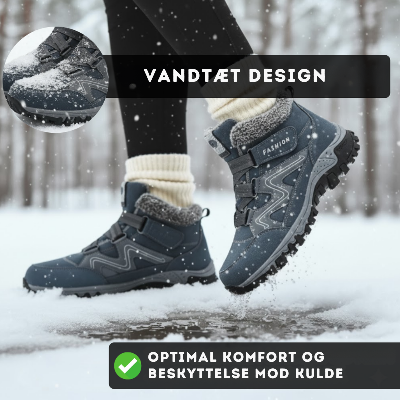 Varmsko – Skridsikre vintersko med varm foring