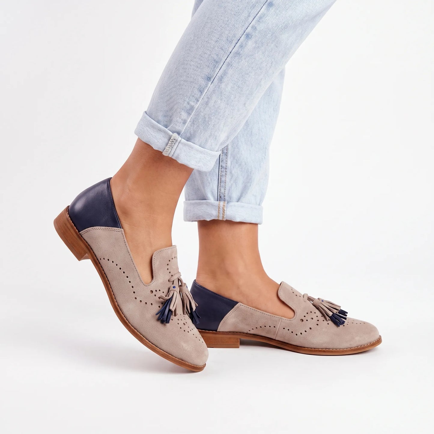 Klassiske Loafers Med Kvaster