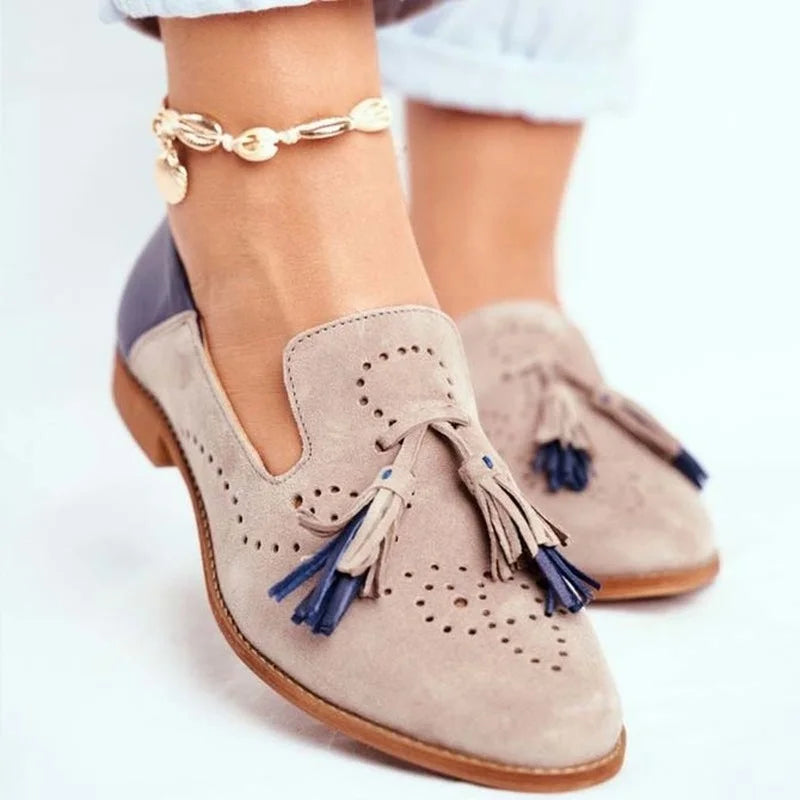 Klassiske Loafers Med Kvaster