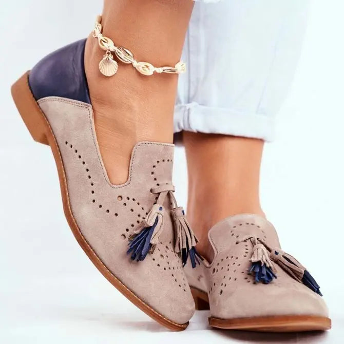 Klassiske Loafers Med Kvaster