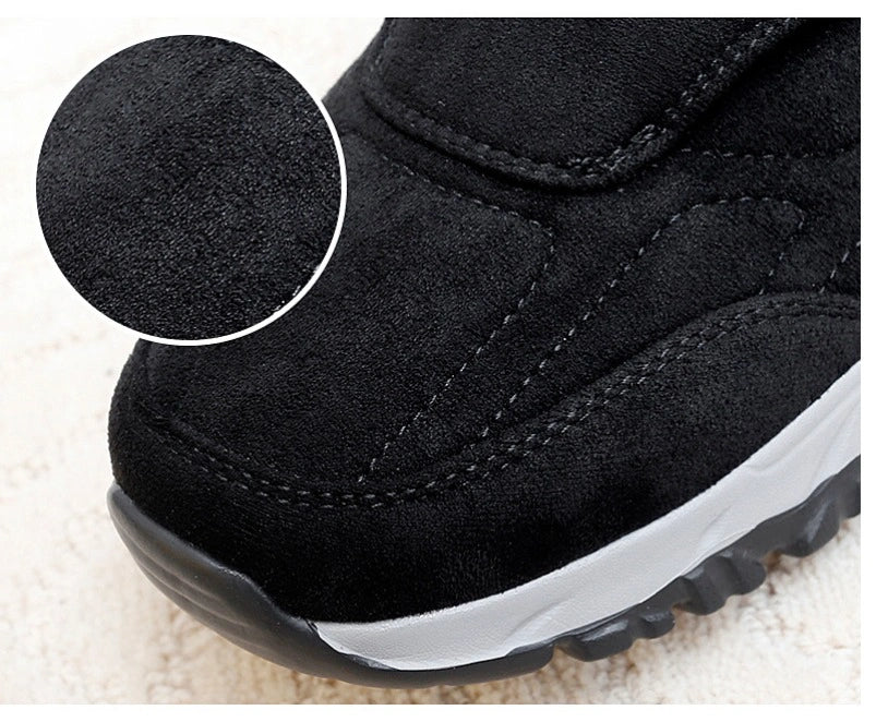 Diabetessneaker med kardborreluk – unisex bred pasform