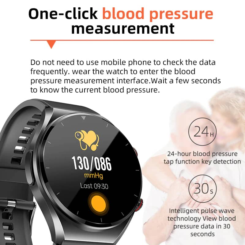 Smartwatch – Hjertemonitor & Sundhedsoverblik
