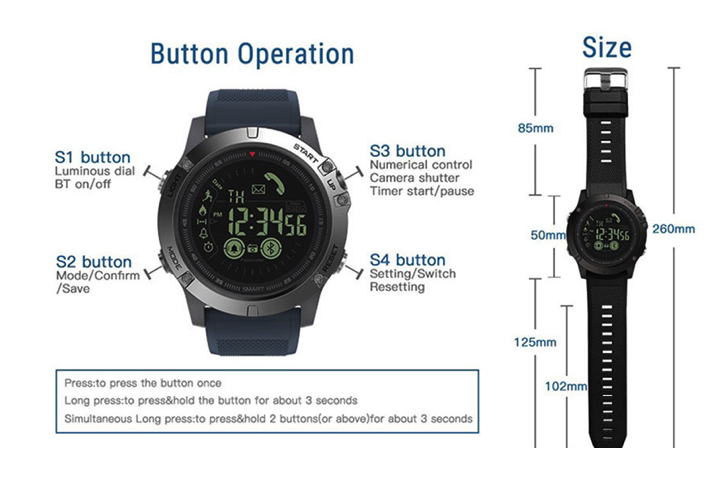 Smartwatch – Ekstrem Holdbarhed til Hverdag og Sport