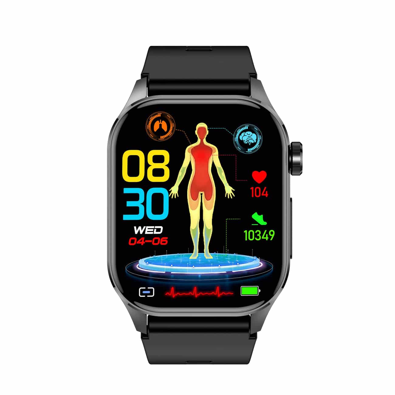 Smartwatch til hjertehelse og velvære