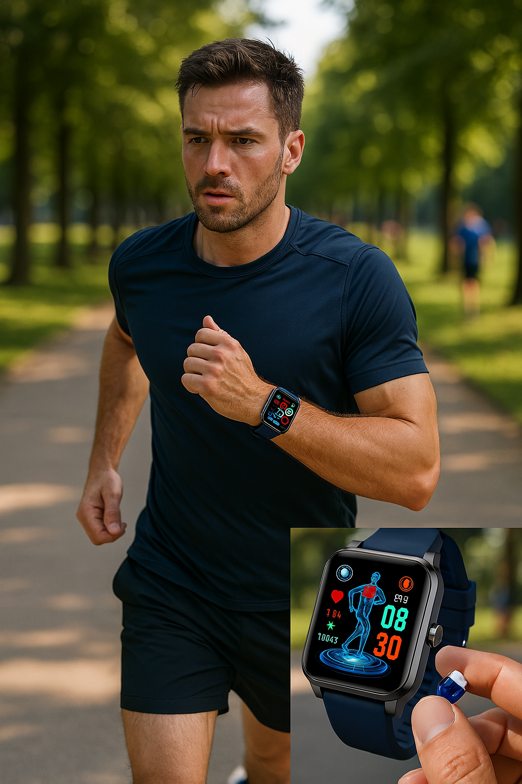 Smartwatch til hjertehelse og velvære