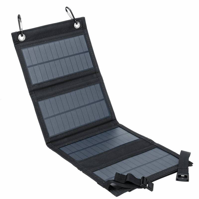 50W Bærbart Solpanel Foldbart Solcellepanel