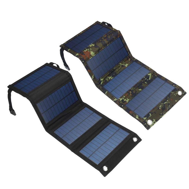 50W Bærbart Solpanel Foldbart Solcellepanel
